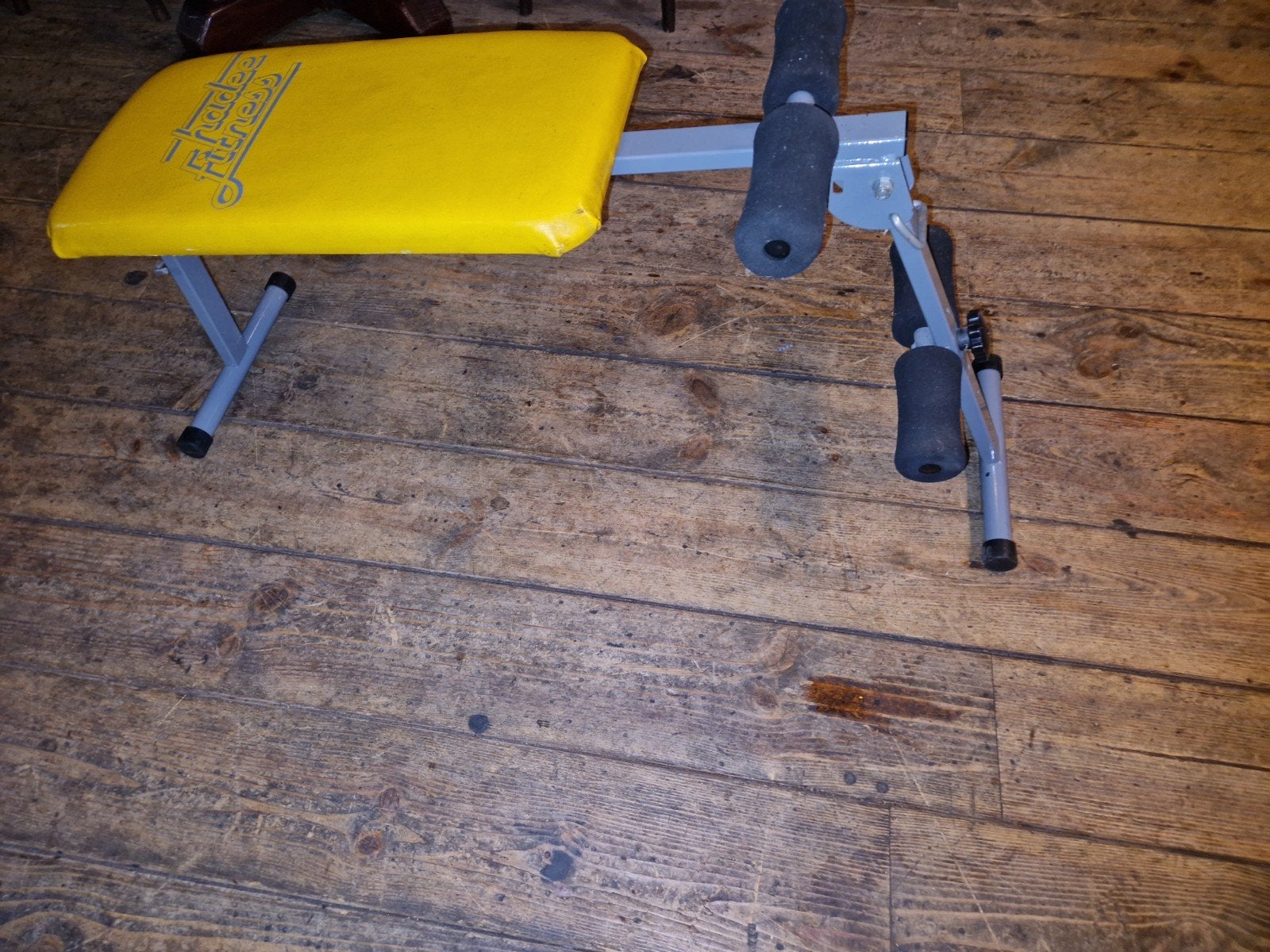 Hadee Fitness buikspierbank - Geel, Ophalen, Gebruikt, Overige typen, Buik