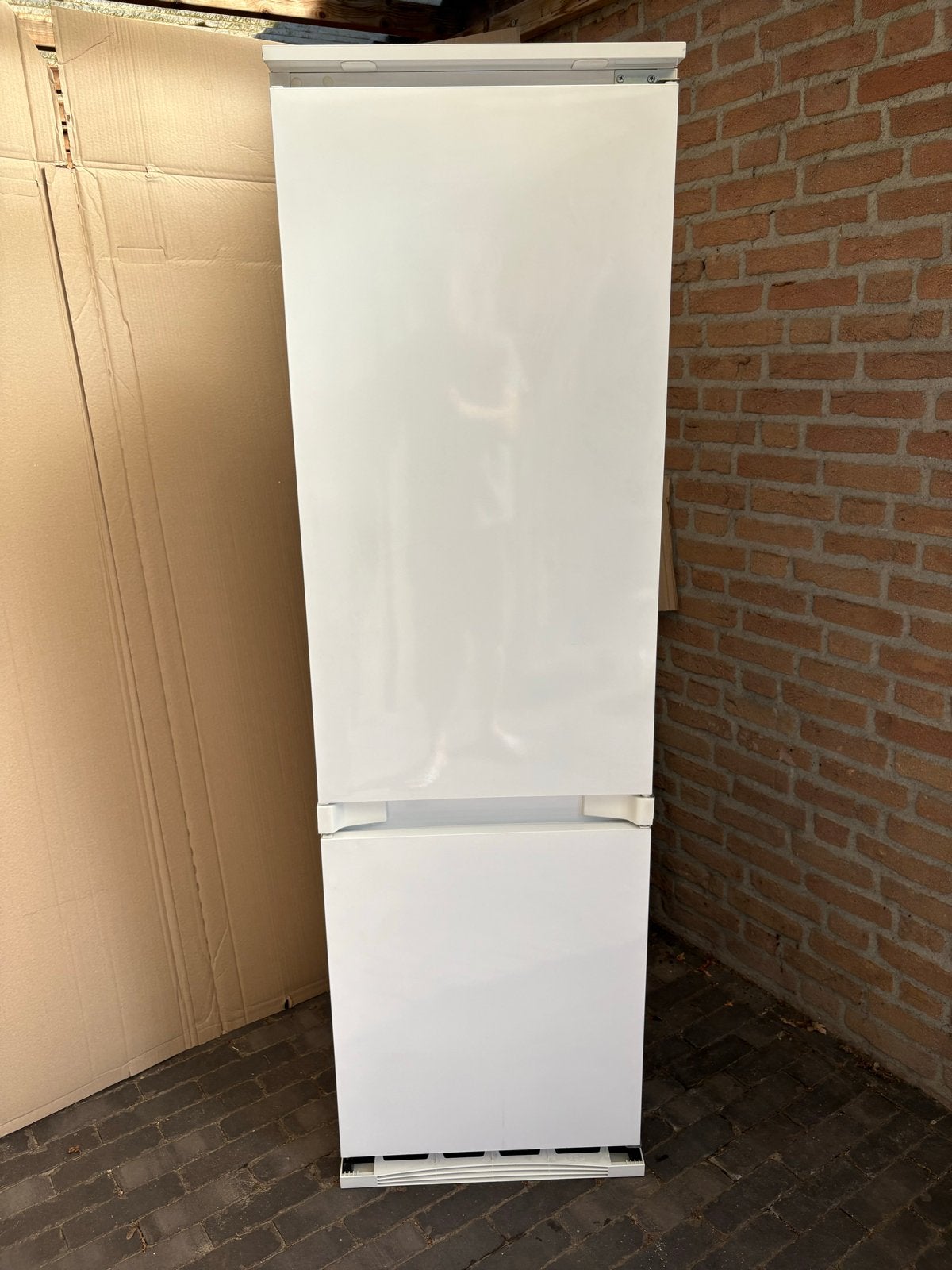 Bauknecht Koel-vriescombinatie, Ophalen, Gebruikt, 200 liter of meer, Met aparte vriezer