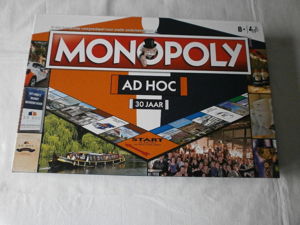 Monopoly AD-Hoc, Vijf spelers of meer, Ophalen of Verzenden, Nieuw, Hasbro