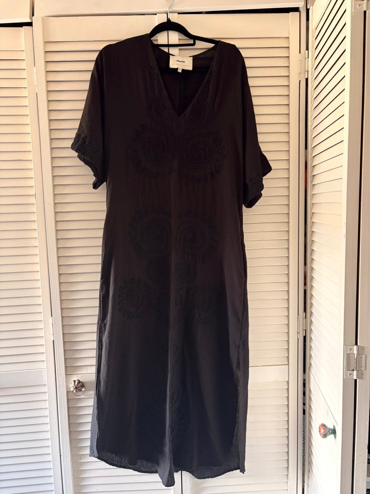 Shoeby x Lonneke Nooteboom kaftan, Zwart, Ophalen of Verzenden, Maat 36 (S), Gedragen