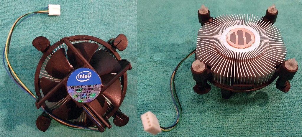 Nieuwe Koeler-ventilator mbt. Intel Core i7-4771=9½cm, NIEUW, Computers en Software, Vintage Computers, Ophalen of Verzenden
