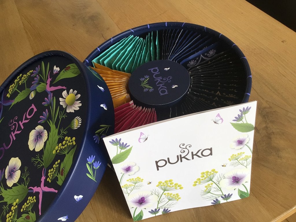 Luxe gevulde Pukka theedoos, Theedoos, Ophalen of Verzenden, Nieuw, Overige merken