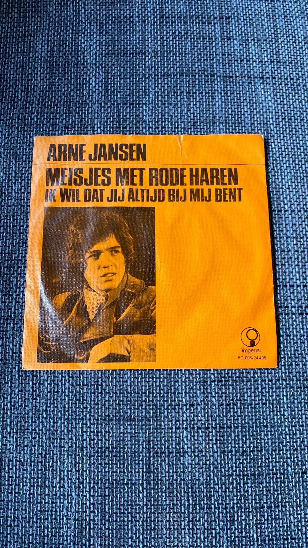 Vinyl single Arne Jansen - Meisjes met rode haren, Ophalen of Verzenden, Zo goed als nieuw, Nederlandstalig