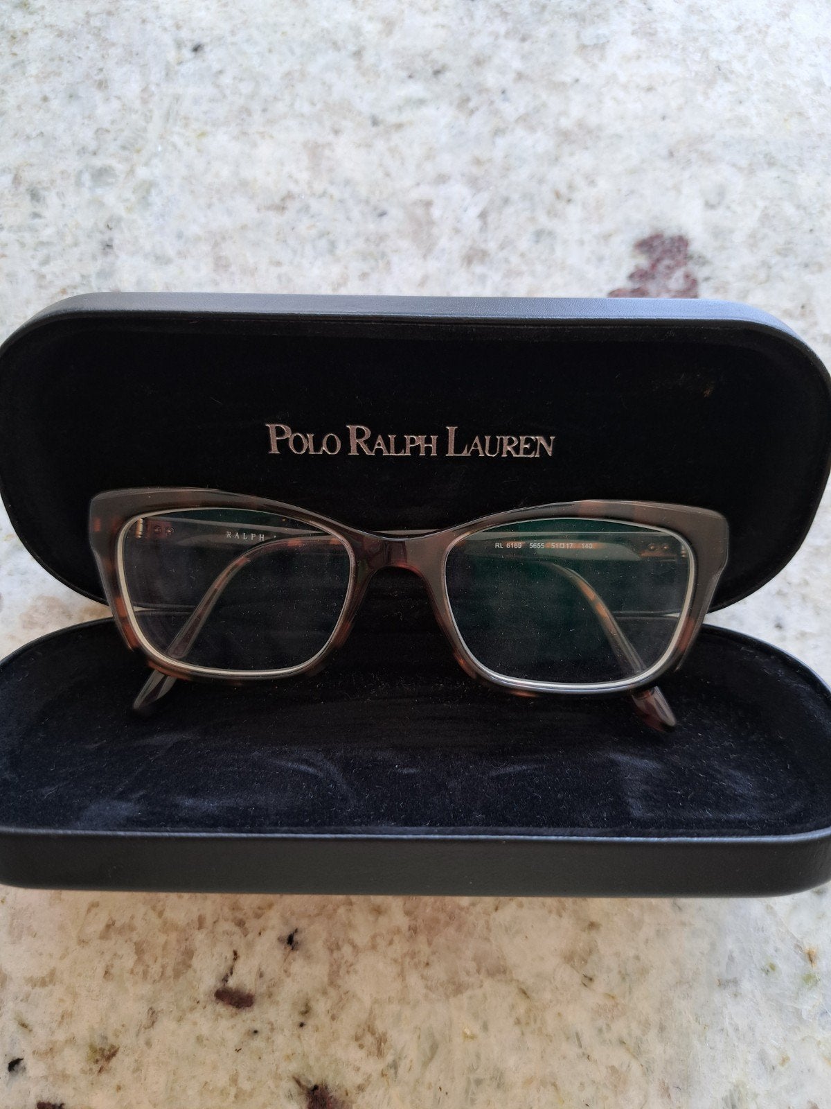 Polo Ralph Lauren Brilmontuur - Nieuwstaat, Bruin, Ralph Lauren, Ophalen of Verzenden, Zo goed als nieuw