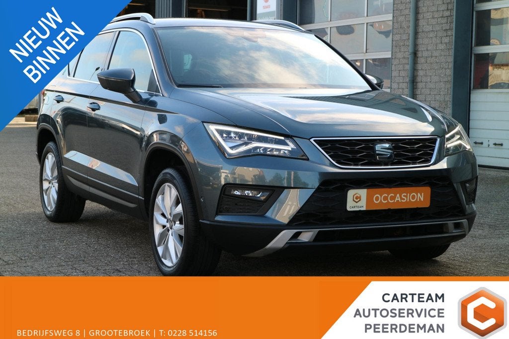 SEAT Ateca 1.0 EcoTSI Style | Camera | Elektr. A. Klep | Car, Auto's, Seat, Gebruikt, 3 cilinders, SUV of Terreinwagen, 999 cc