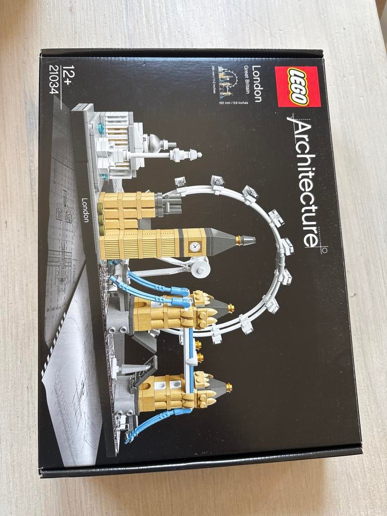 LEGO Architecture 21034 London Skyline, Ophalen of Verzenden, Zo goed als nieuw, Complete set, Lego
