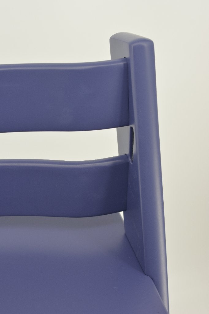 Stokke Tripp Trapp Dark Blue – TrippTrap Refurbished model, Ophalen of Verzenden, Zo goed als nieuw, Meegroeistoel, Aanschuifbaar