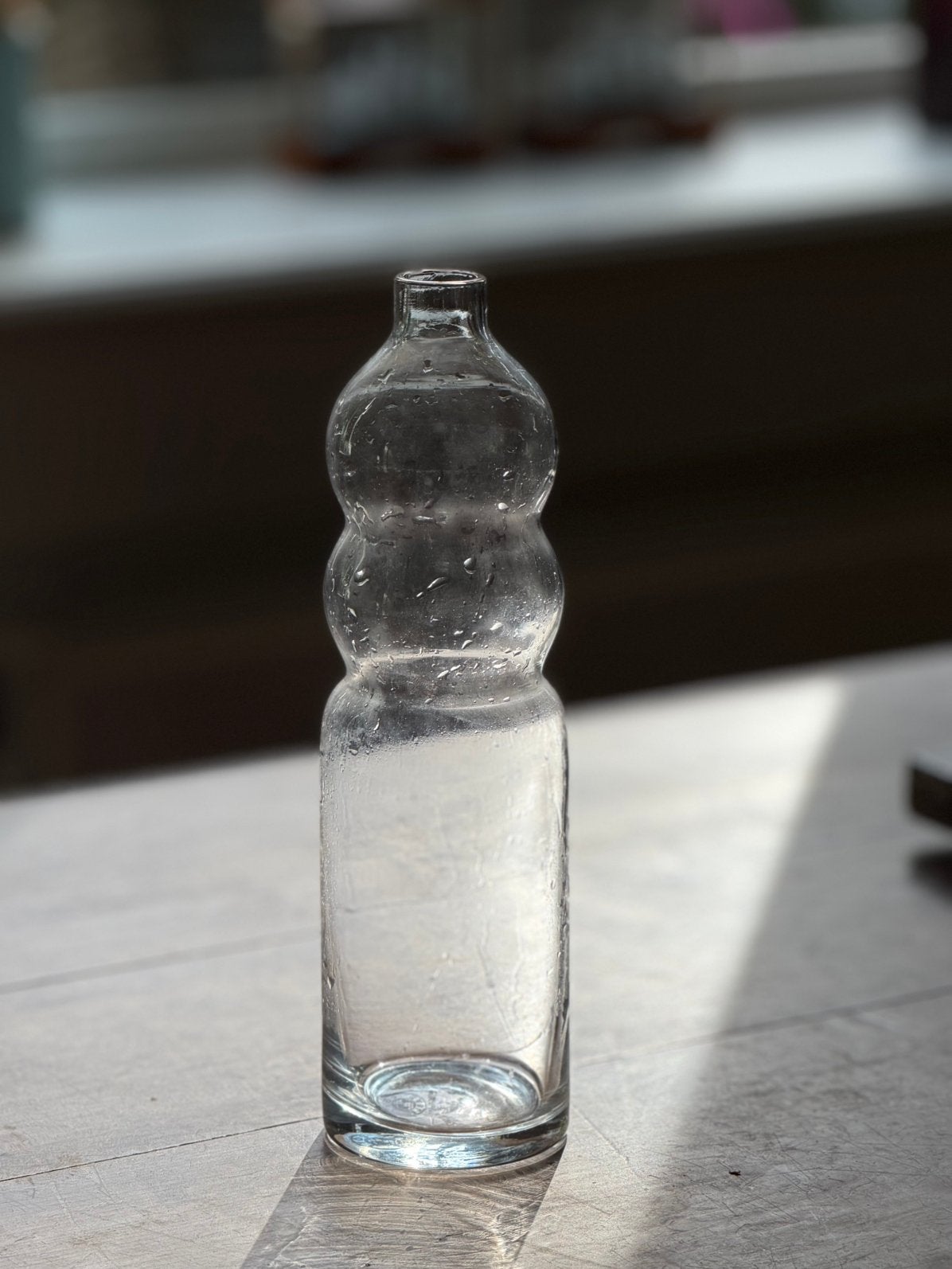 Waterkan, glas., Glas of Glazen, Ophalen of Verzenden, Overige stijlen, Glas
