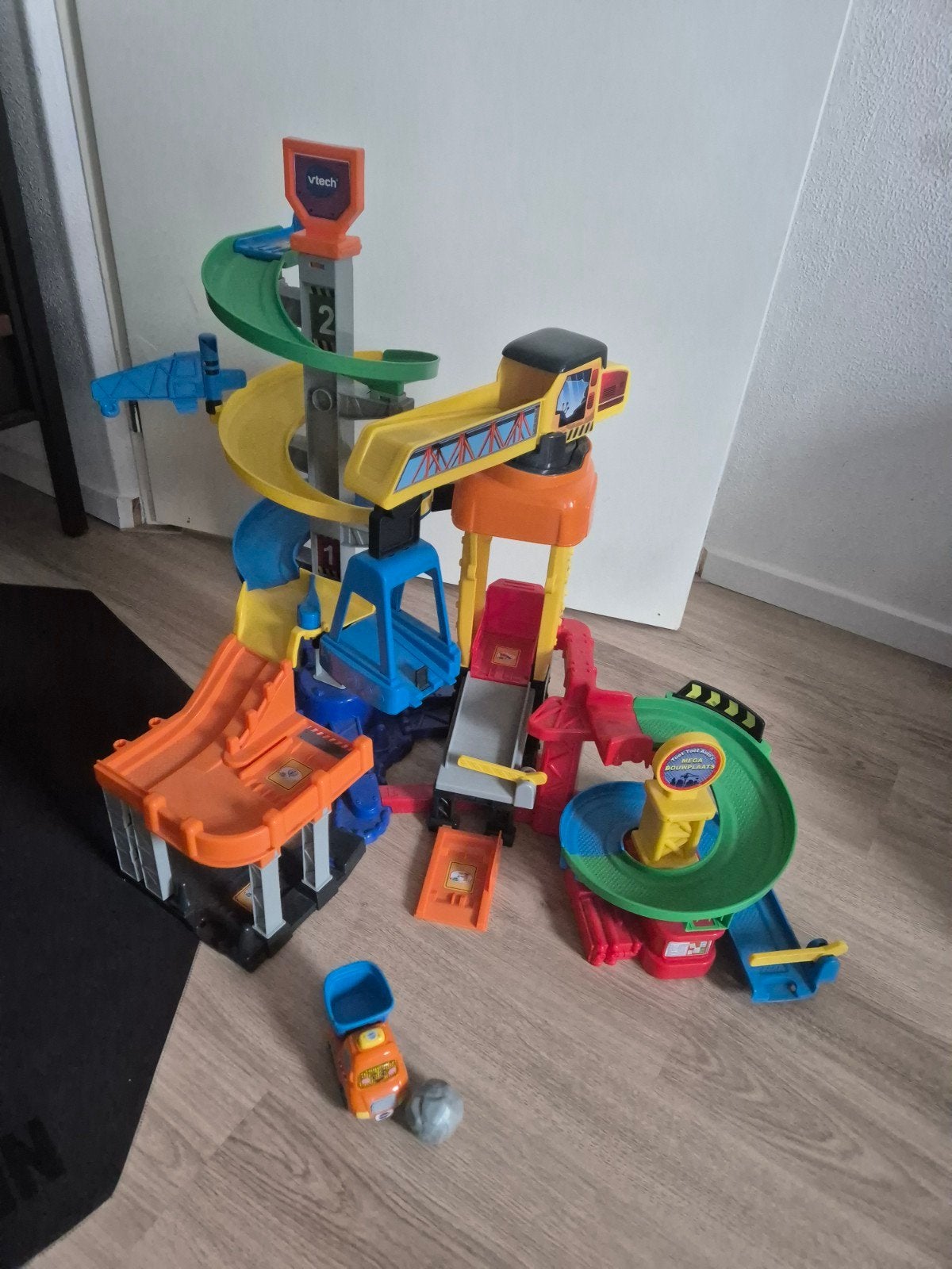 vtech Toet toet auto's bouwplaats, Ophalen, Zo goed als nieuw, 2 tot 4 jaar