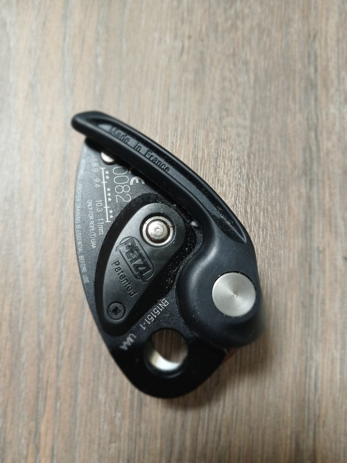 Petzl Grigri 2 Klimzekeringapparaat, Sport en Fitness, Ophalen, Zo goed als nieuw, Klimsport-accessoire