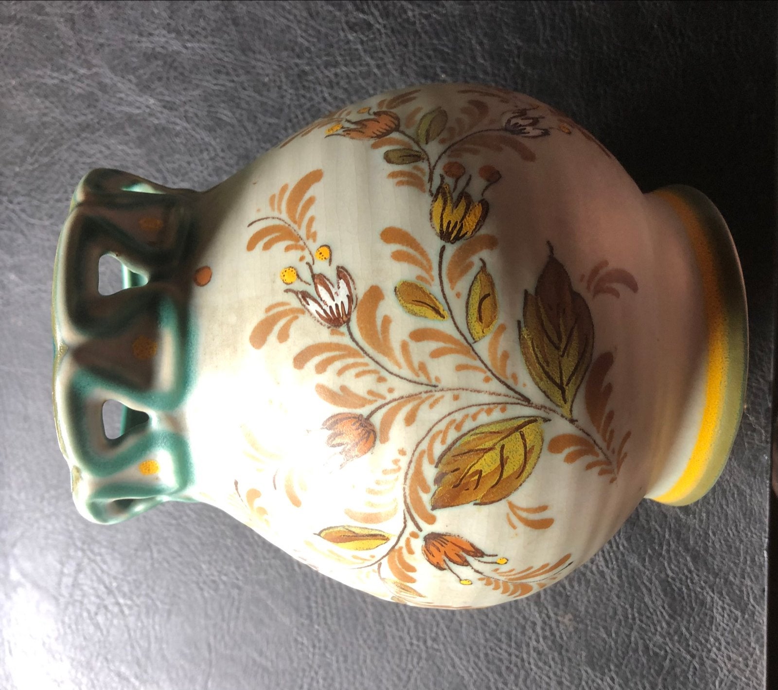 KABA Royal Gouda vaas, handgeschilderd, 17cm hoog, Ophalen