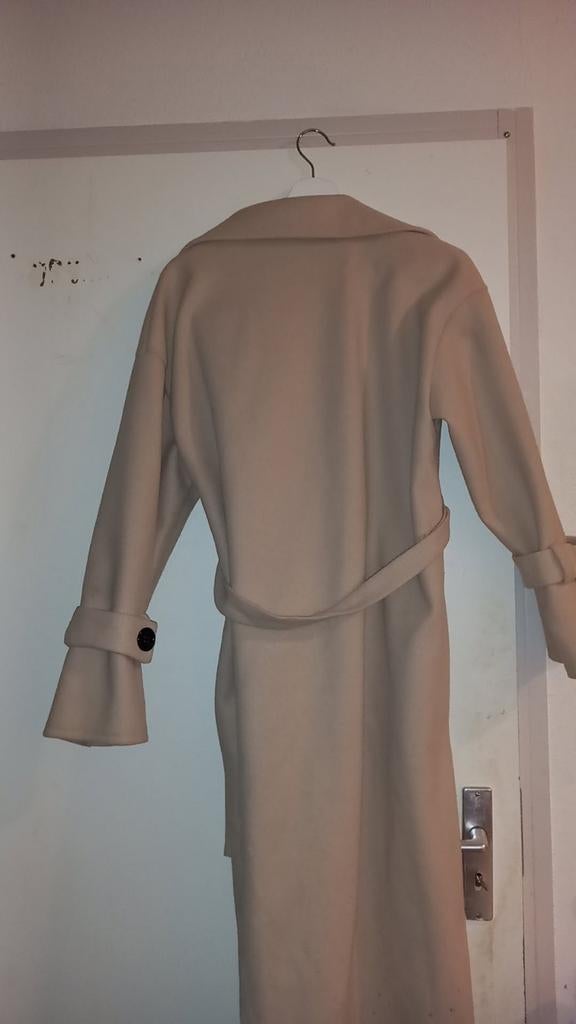 Lange mantel jas, Verzenden, Nieuw, Maat 42/44 (L), Beige