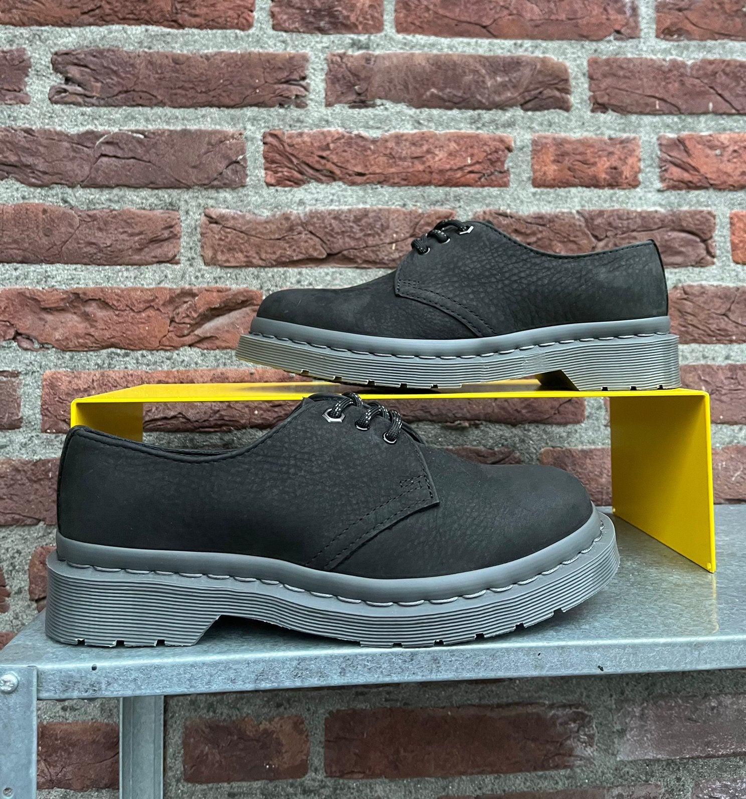Dr. Martens 1461 Milled nubuck maat 38, Dr. Martens, -, Zwart, -