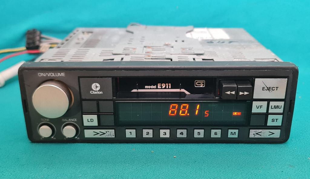 Clarion e911 casssette receiver, Ophalen of Verzenden, Zo goed als nieuw