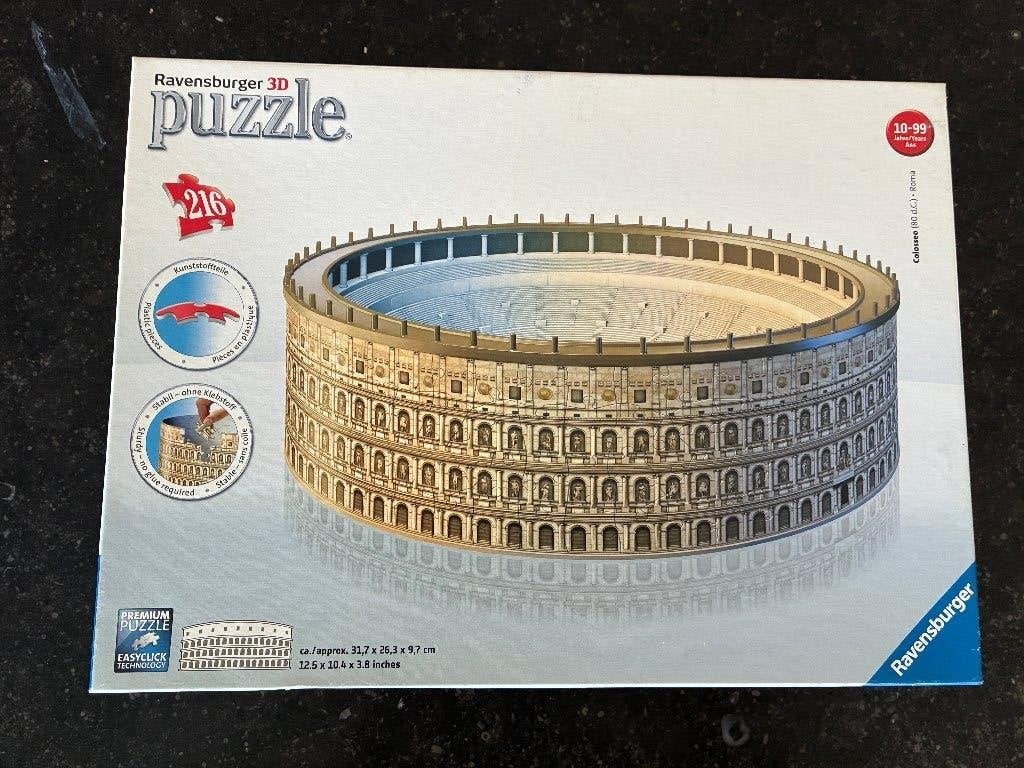 colleseum 3d puzzel, Ophalen of Verzenden, Minder dan 500 stukjes, Zo goed als nieuw, Rubik's of 3D-puzzel