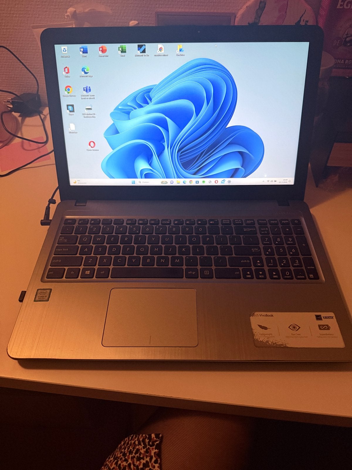 Laptop ASUS Vivobook 15.6 inch laptop - X540U, Gebruikt, Ophalen of Verzenden, SSD, Onbekend