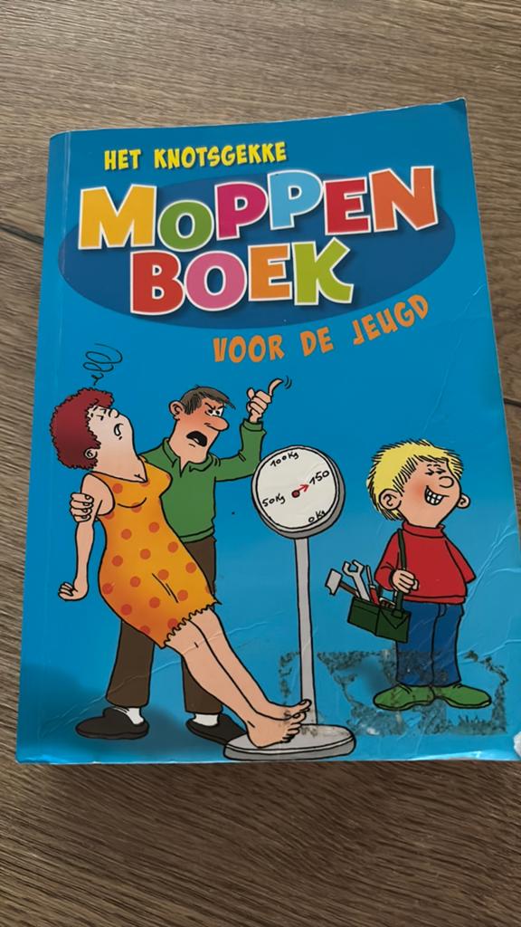 Het knotsgekke moppenboek voor de jeugd, Ophalen of Verzenden, Zo goed als nieuw, Fictie algemeen