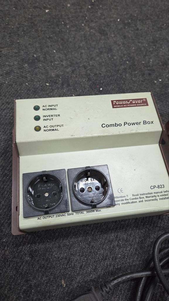 Combo power box, Ophalen of Verzenden, Gebruikt