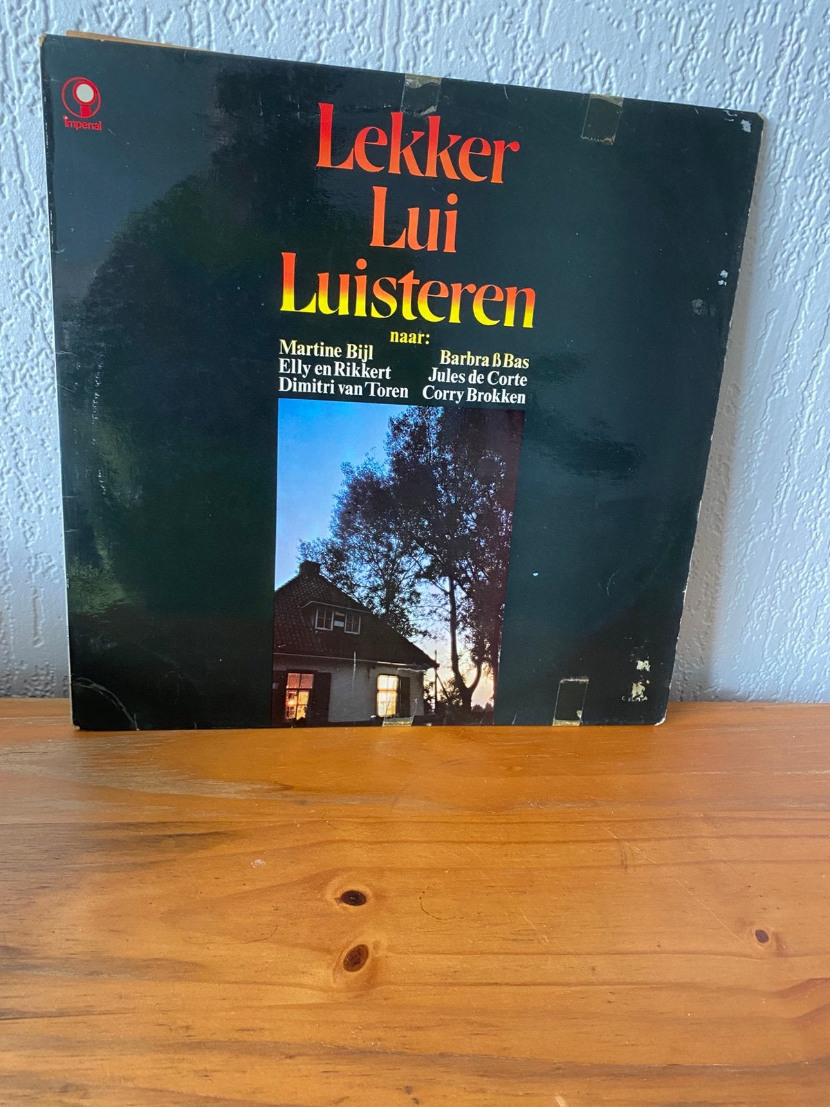 Lekker lui luisteren LP 1973, Ophalen of Verzenden, Zo goed als nieuw, 12 inch, Levenslied of Smartlap