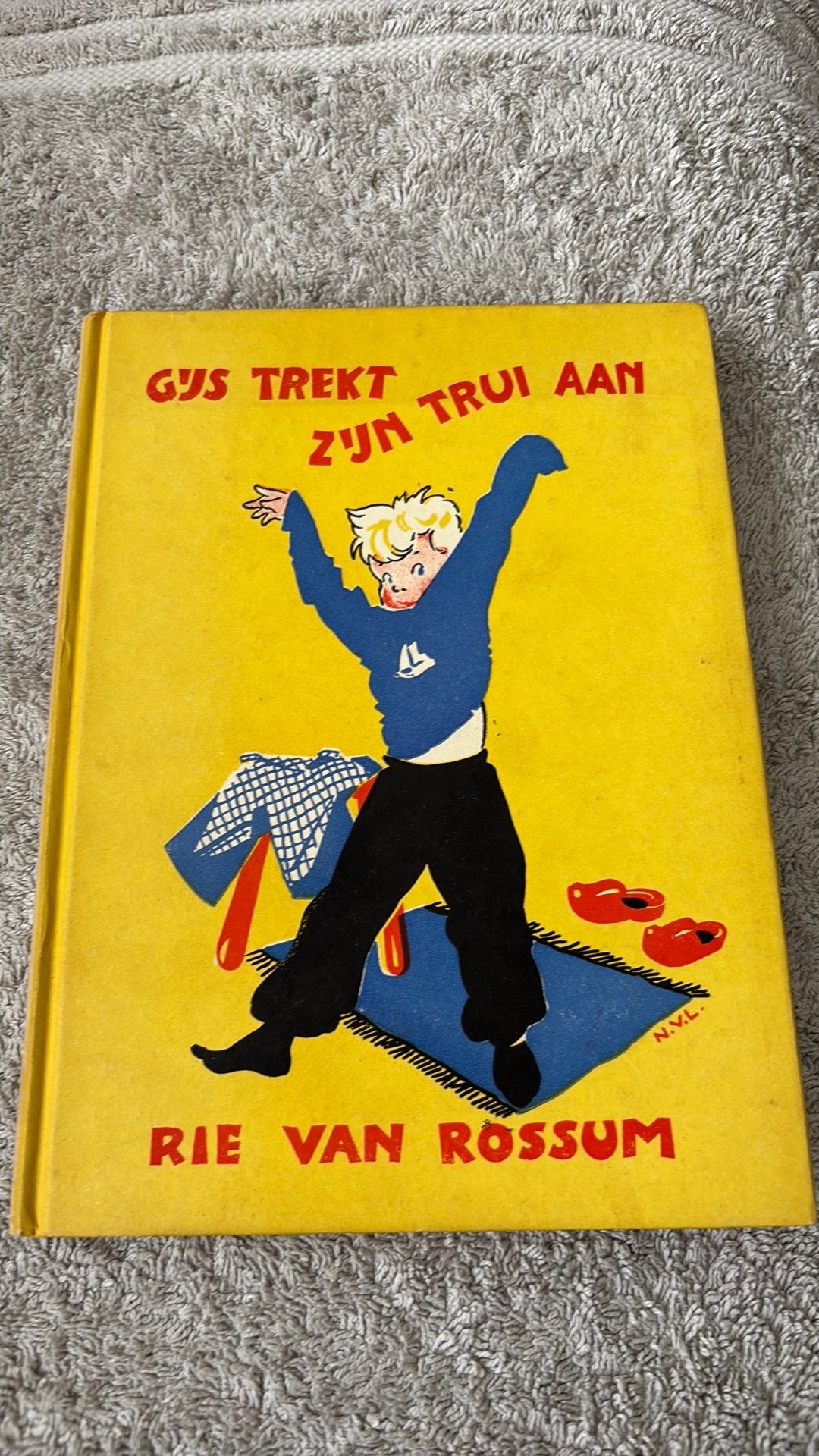 Oud kinderboekje ; Gijs grapjas, Boeken, Ophalen of Verzenden, Zo goed als nieuw