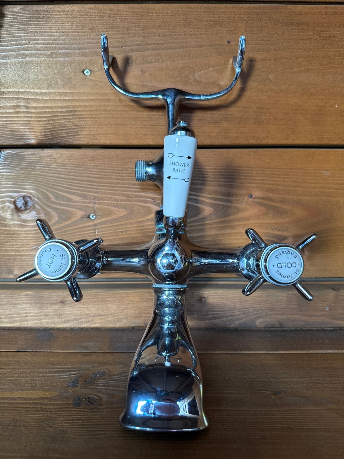 Klassieke Engelse St James badkraan - Mengkraan, Ophalen, Gebruikt