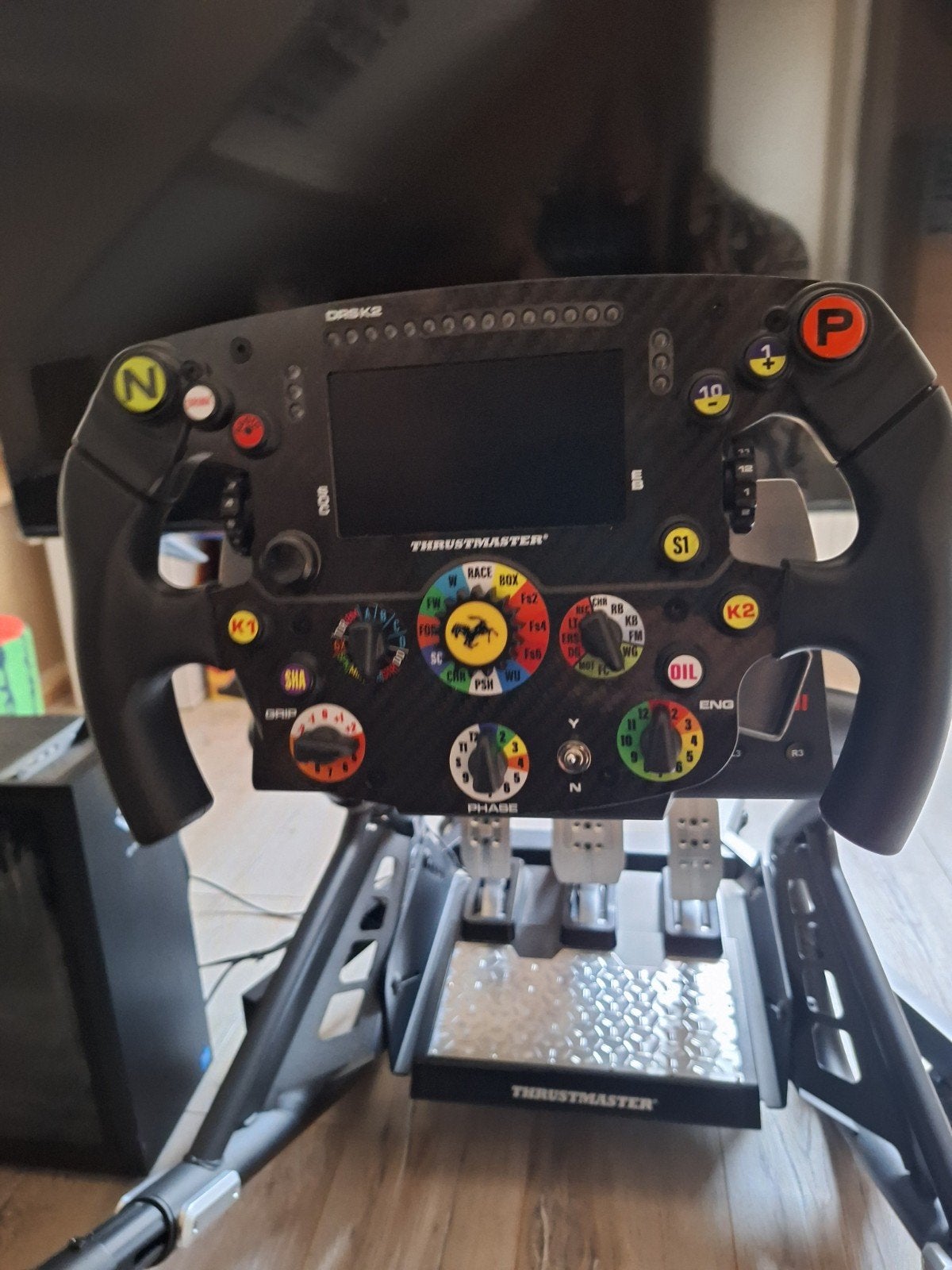 Formule 1 complete raceset, Ophalen, Zo goed als nieuw, Playseat of Racestoel