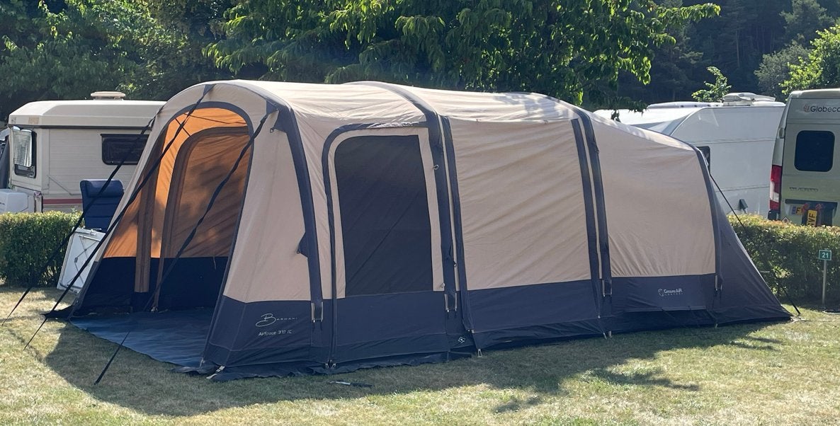 Bardani airspace 310TC opblaasbare tent, Ophalen, Gebruikt, Tot en met 4