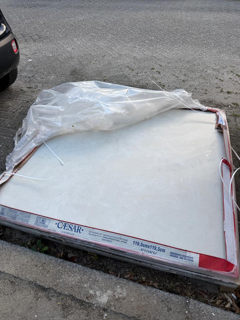 Caesar Ivory mat 120x120 keramische vloer- en wandtegels, Ophalen, 60 cm of meer, Keramiek, Nieuw