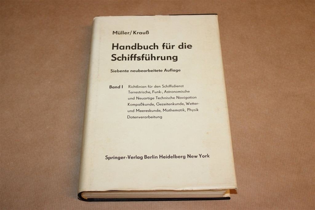 Handbuch fur die Schiffsfuhrung — Navigatie Zeevaart, Gebruikt, -, -, Ophalen of Verzenden
