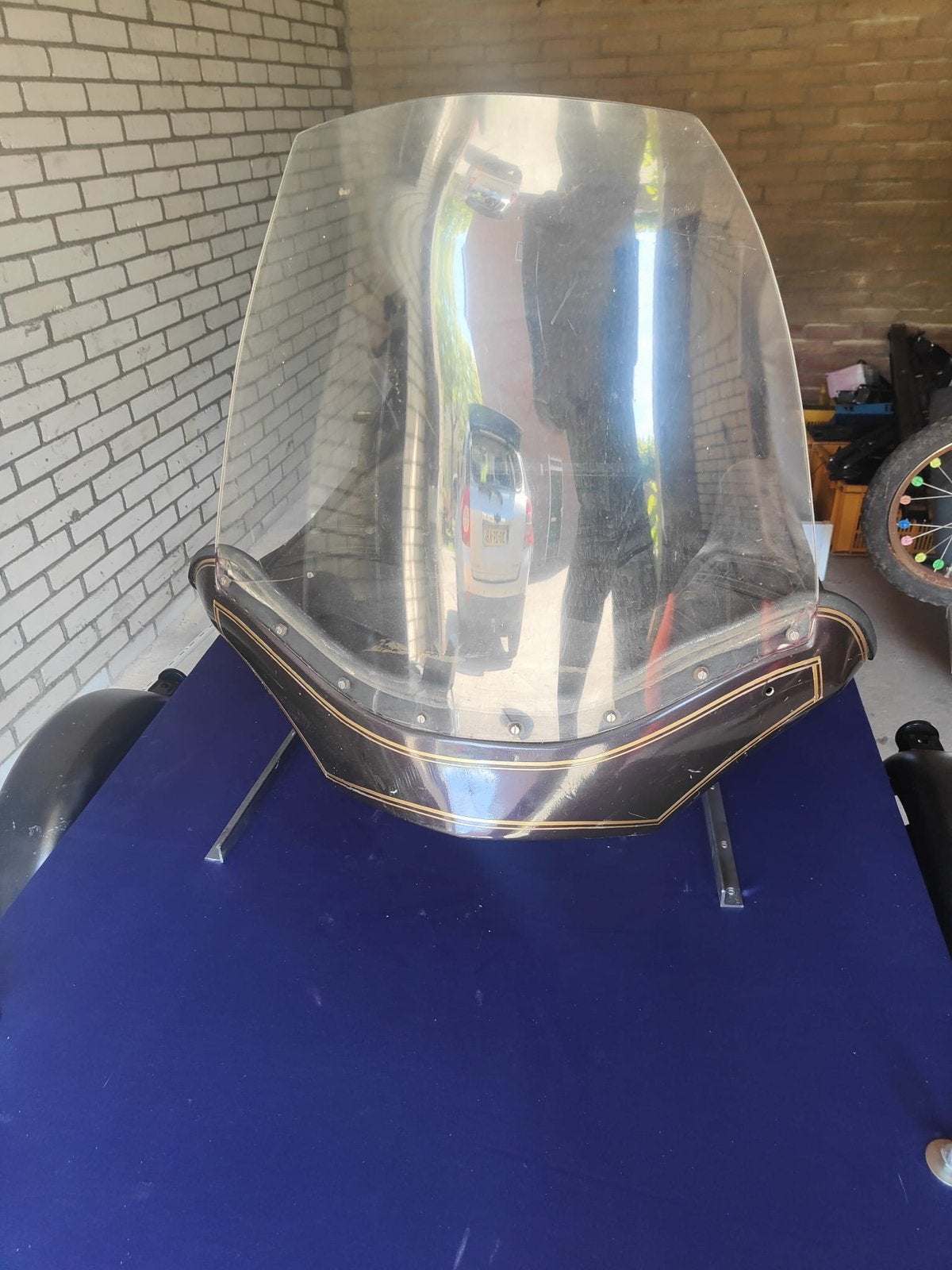 Goldwing kuip/windscherm, Motoren, Ophalen, Gebruikt