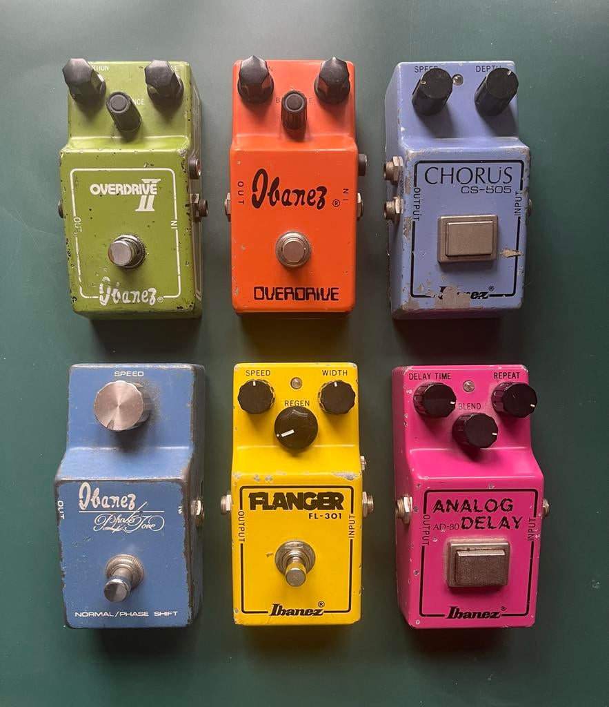 Ibanez narrow box verzameling, Muziek en Instrumenten, Ophalen, Gebruikt, Chorus
