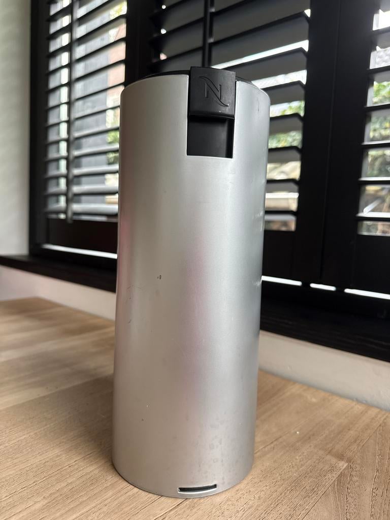 Nespresso recycle container voor gebruikte cups, Ophalen, Kunststof, Zilver, Overige merken