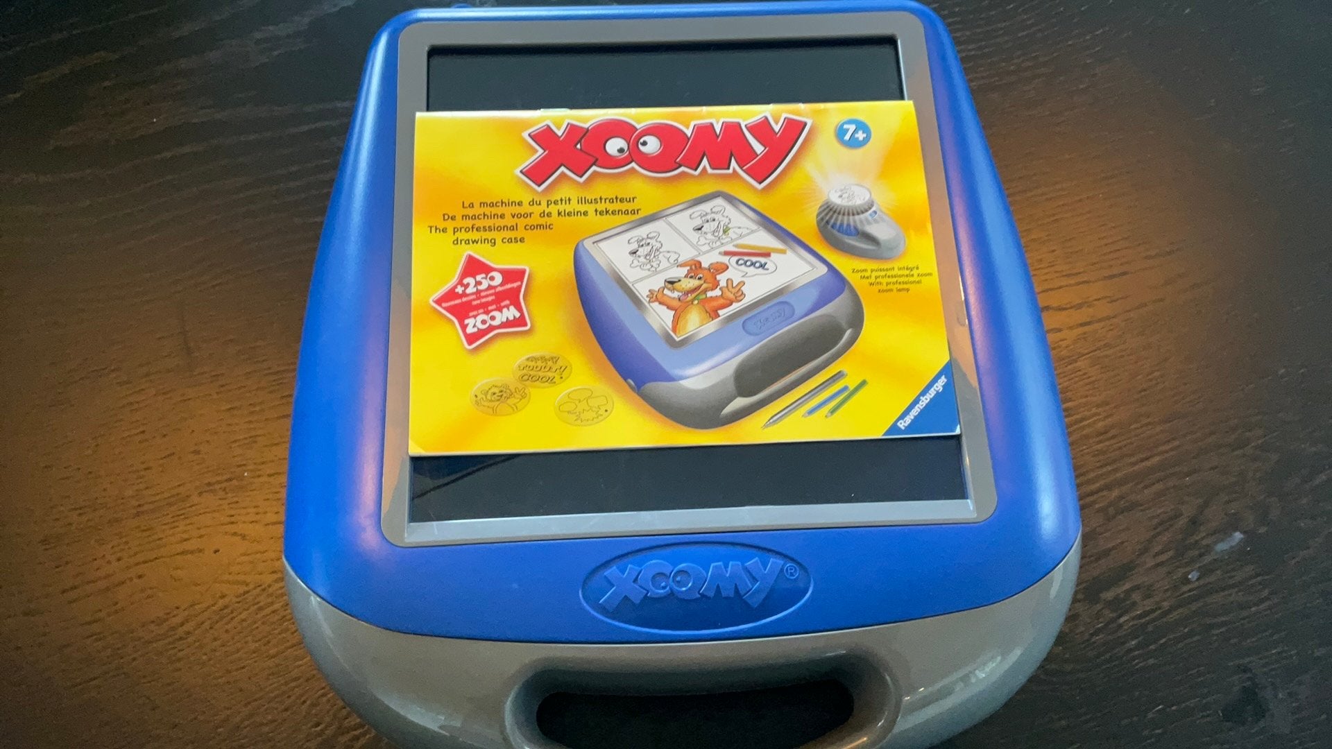 Ravensburger Xoomy tekentafel,tekenmachine 7 +, Hobby en Vrije tijd, Ophalen, Zo goed als nieuw