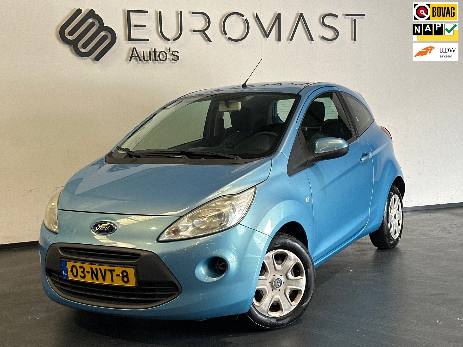 Ford Ka 1.2 Comfort start/stop Airco Elektrische Ramen Nieuw, Voorwielaandrijving, Euro 5, Stof, Gebruikt