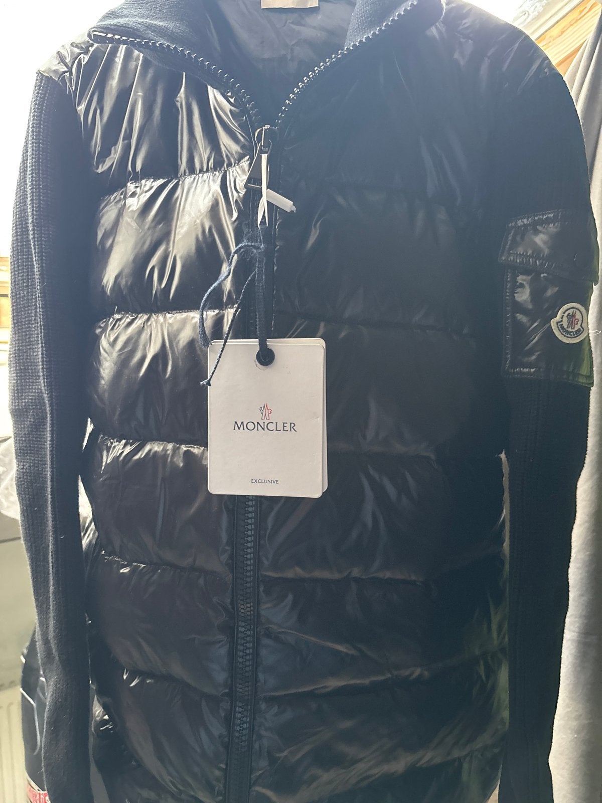 Moncler Puffer Jas Zwart - Nieuw met labels maat M, Ophalen of Verzenden, Nieuw, Overige maten, Zwart