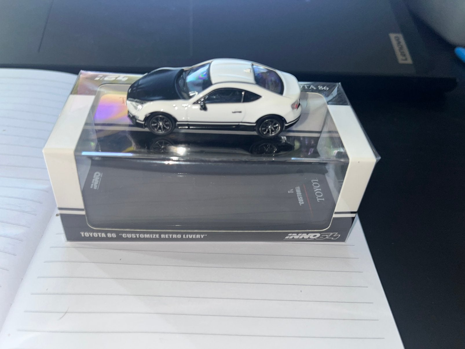 Inno Toyota GT86 1/64, Verzenden, Zo goed als nieuw, Auto