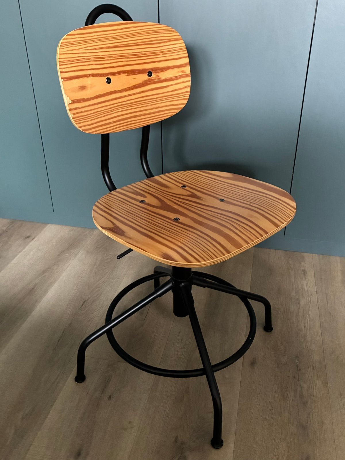 Ikea Kullaberg bureau stoel, Ophalen, Gebruikt, Zwart, Bureaustoel