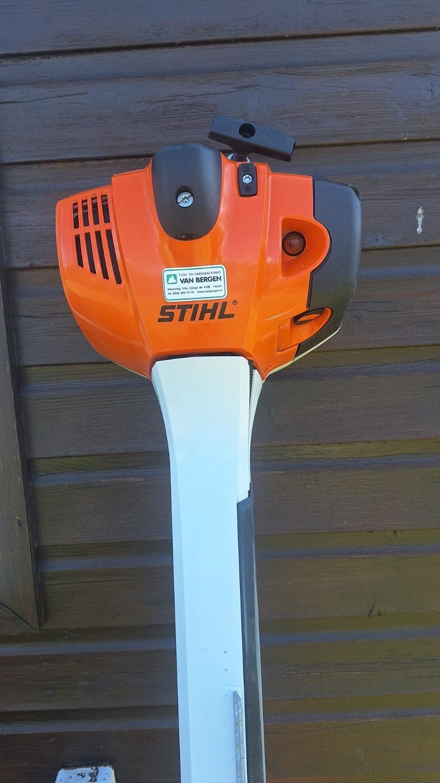 Stihl bosmaaier - Krachtige en betrouwbare trimmer, Tuin en Terras, Bosmaaiers, Ophalen, Zo goed als nieuw, Benzine, STIHL