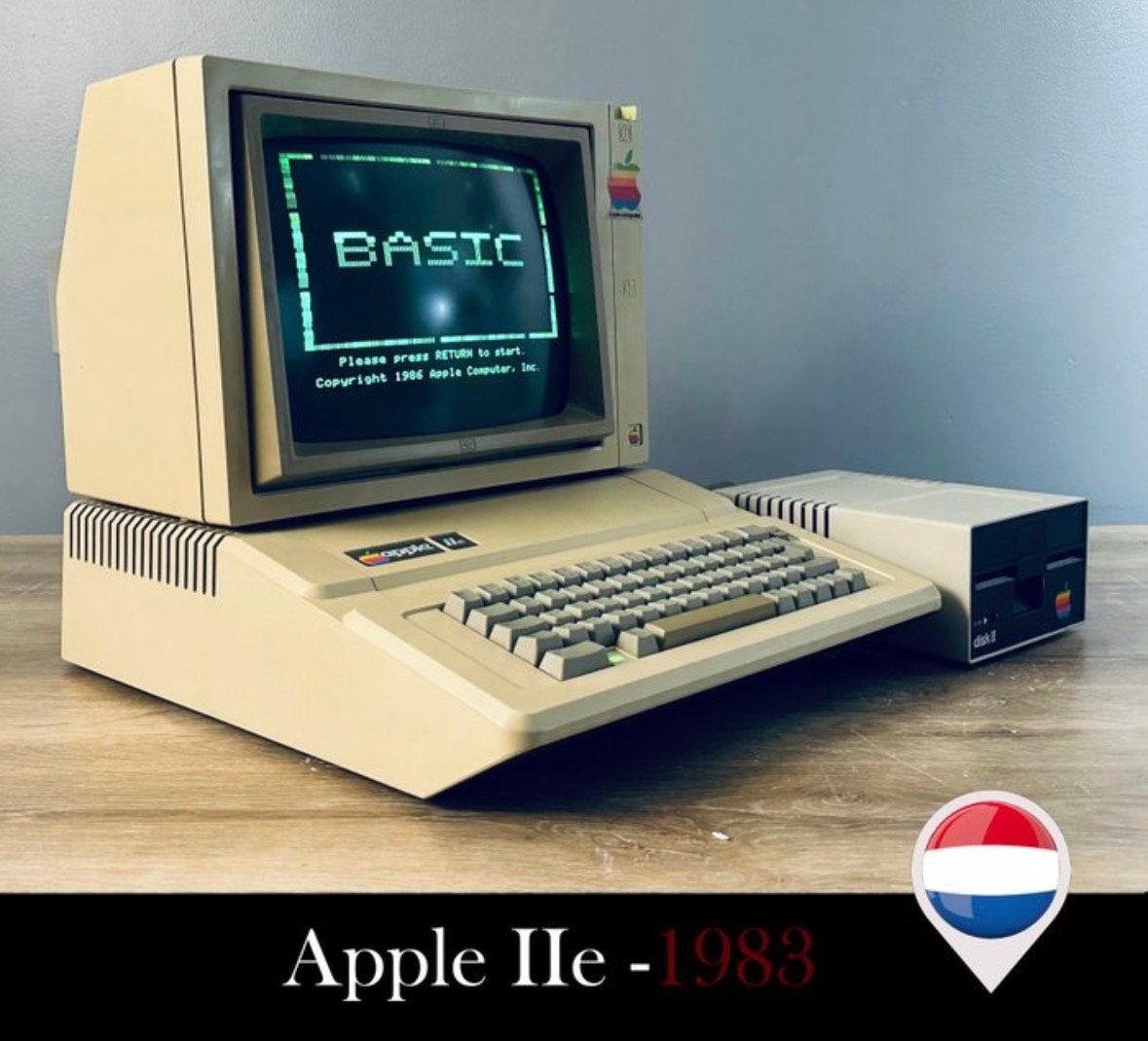 Apple IIe System with Apple Monitor II and Apple Disk II, Computers en Software, Vintage Computers, Ophalen of Verzenden