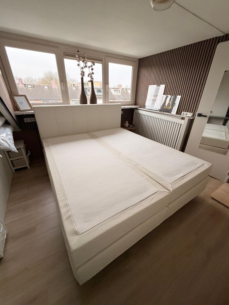 Boxspring 180x210, Ophalen, Gebruikt, Tweepersoons, 180 cm
