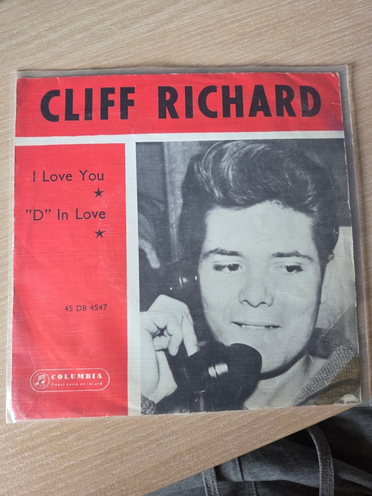 Cliff Richard - I Love You / "D" In Love (Vinyl Single), Gebruikt, 7 inch, Ophalen of Verzenden, Pop