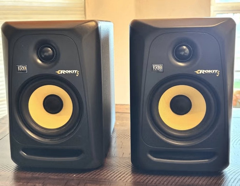 KRK Rokit 5 G3 Generation 3 Powered Studio Monitor Speakers, Audio, Tv en Foto, Luidsprekers, Studiomonitor, 120 tot 150 watt