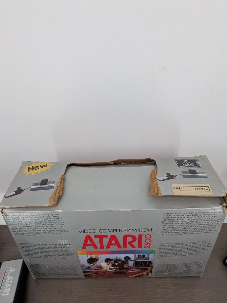 Atari 2600 Console + 2 Controllers + 32-in-1 Game | Vintage, Atari, Niet van toepassing voor dit product, Met 2 controllers, Niet van toepassing voor dit product