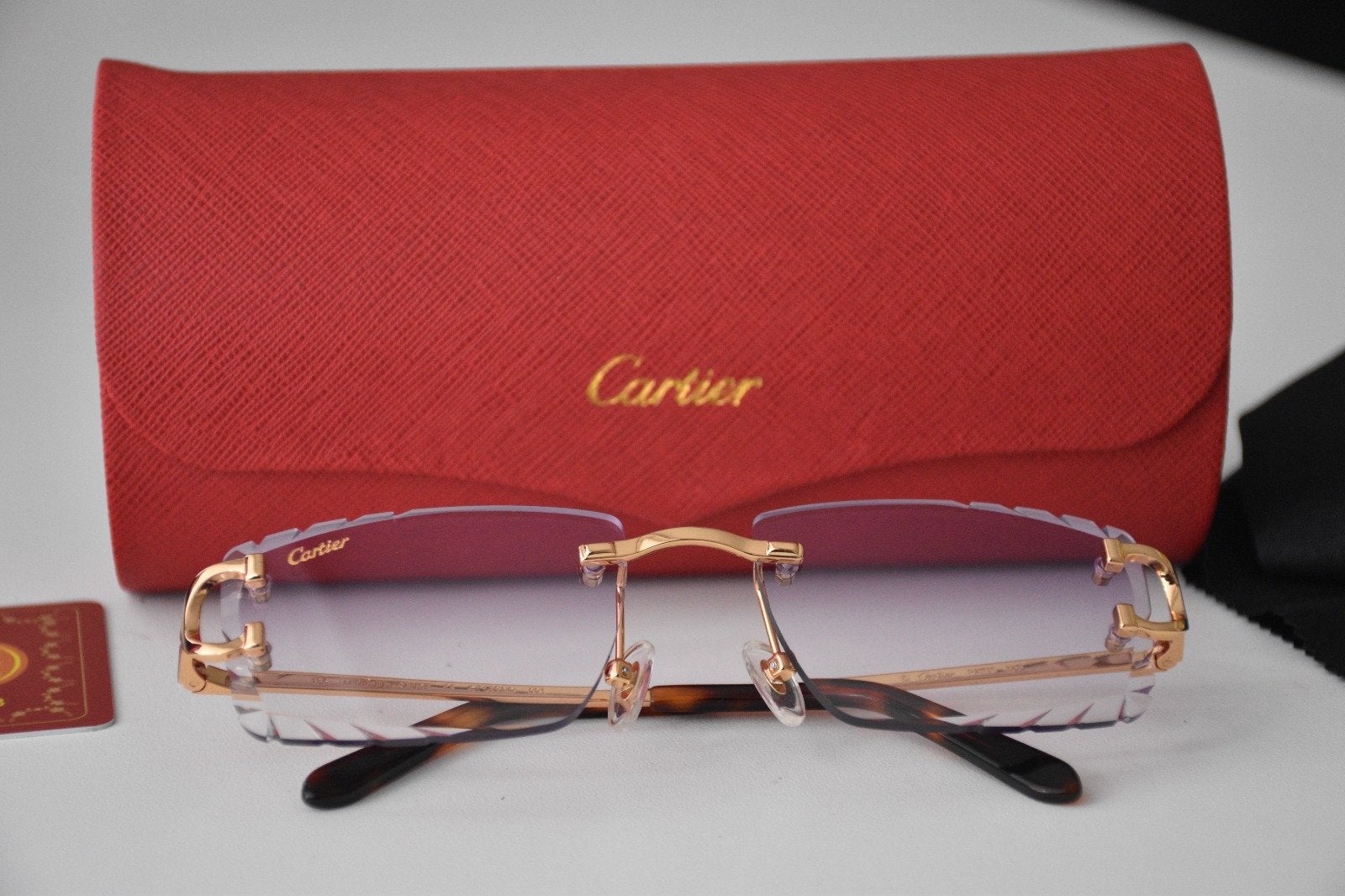 Cartier Zonnebril - Zo goed als nieuw, Overige merken, Zonnebril, Verzenden, Zo goed als nieuw