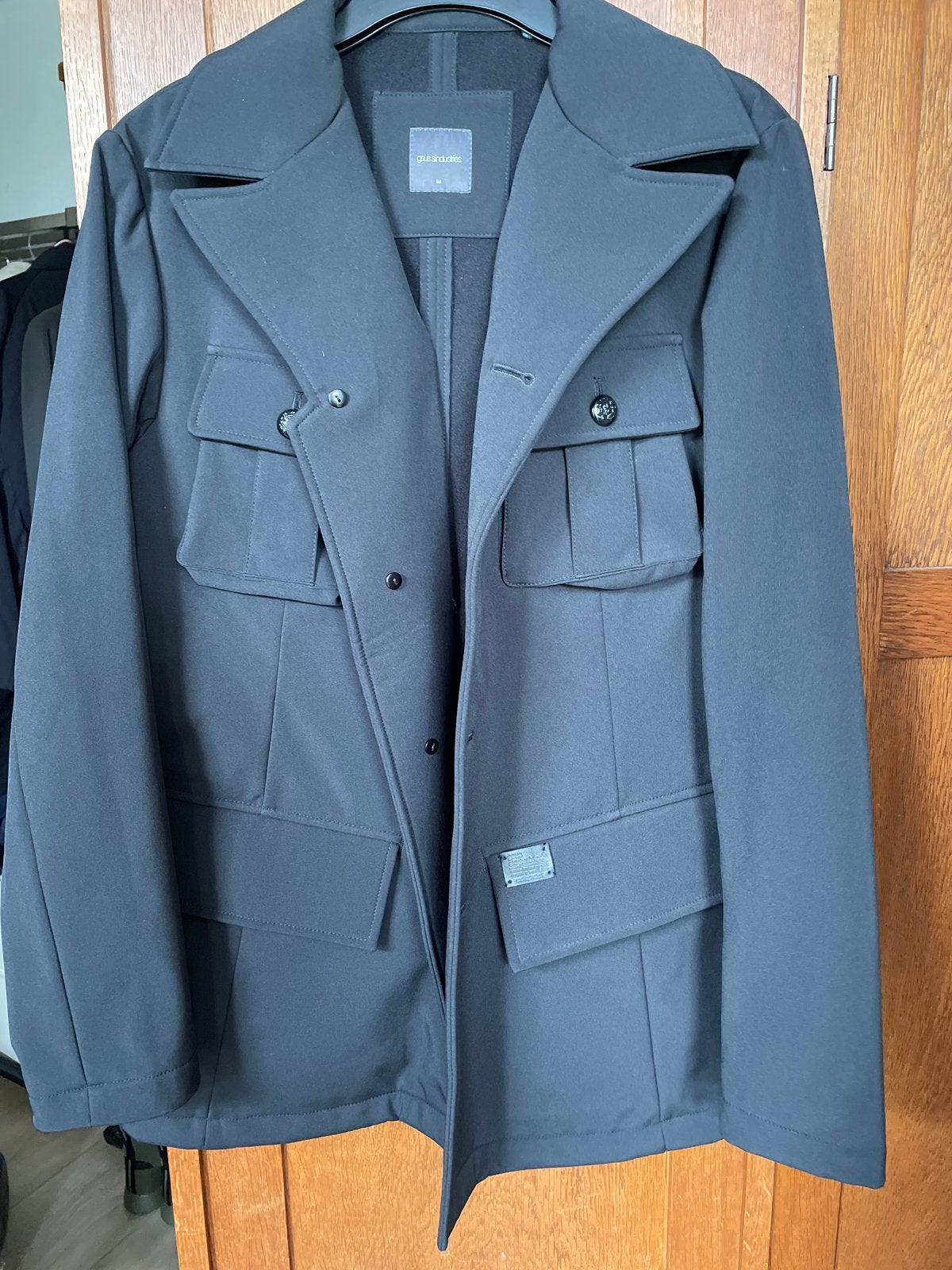 Zwarte jas gsus sindustries, maat M, Ophalen of Verzenden, Nieuw, Maat 48/50 (M), Zwart