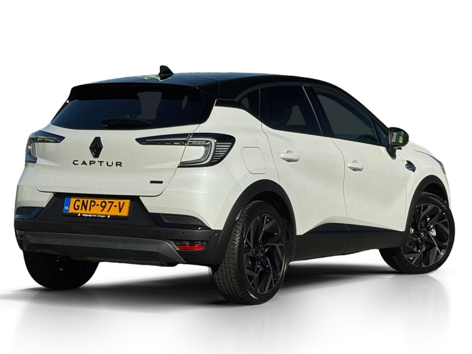 Renault Captur 1.6 E-Tech Full Hybrid 145 Esprit Alpine ✅, Auto's, Gebruikt, Wit, Origineel Nederlands, Bedrijf