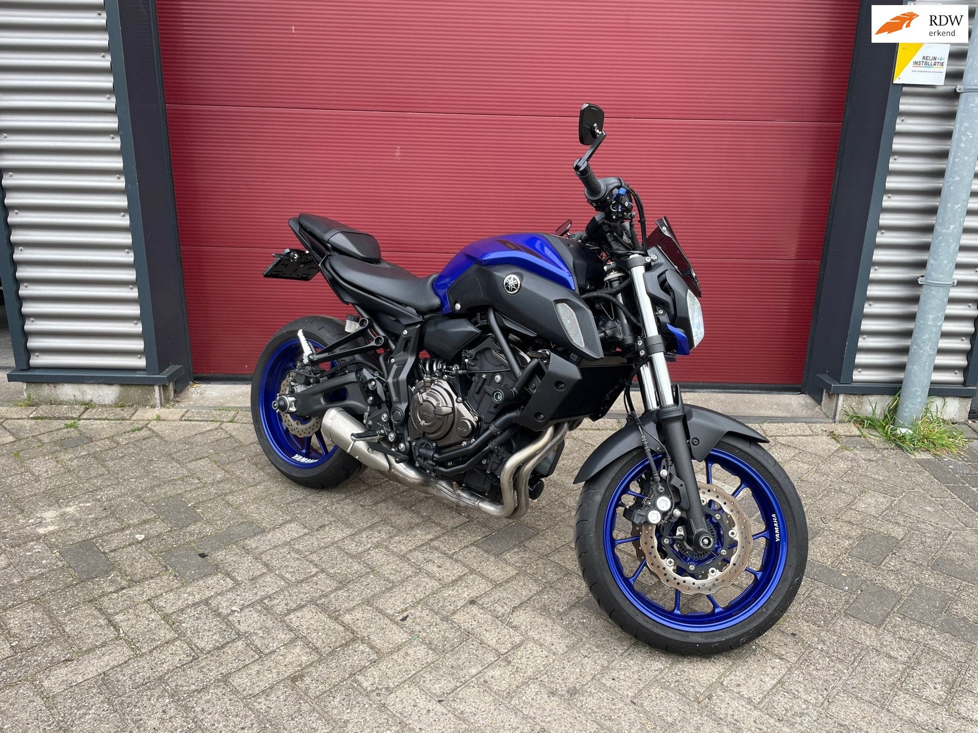 Yamaha MT-07 MT 07 ABS, Bedrijf, Meer dan 35 kW, Toermotor, I.G. Hoogendijk