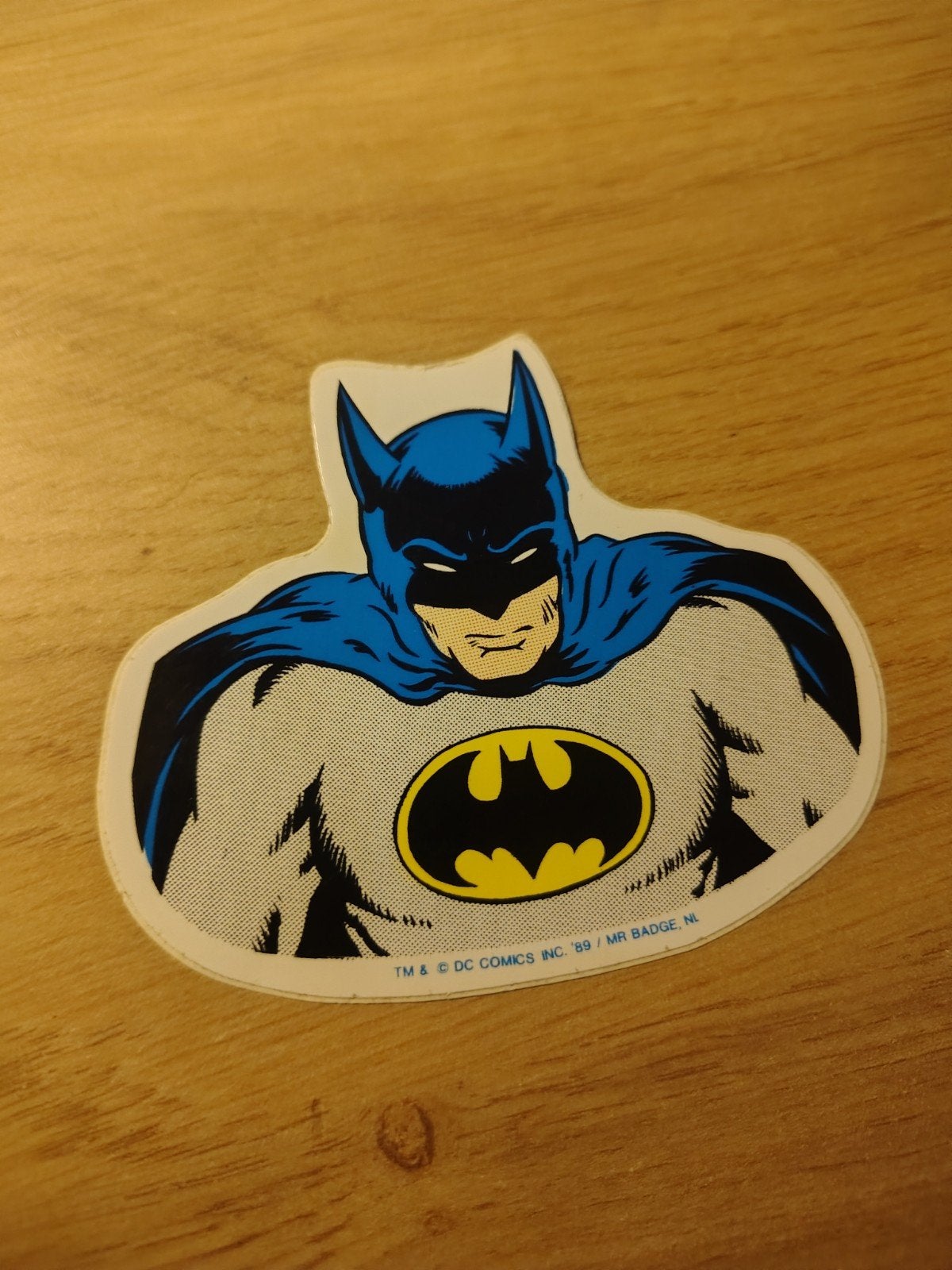 Vintage Batman Sticker, Ophalen of Verzenden, Zo goed als nieuw