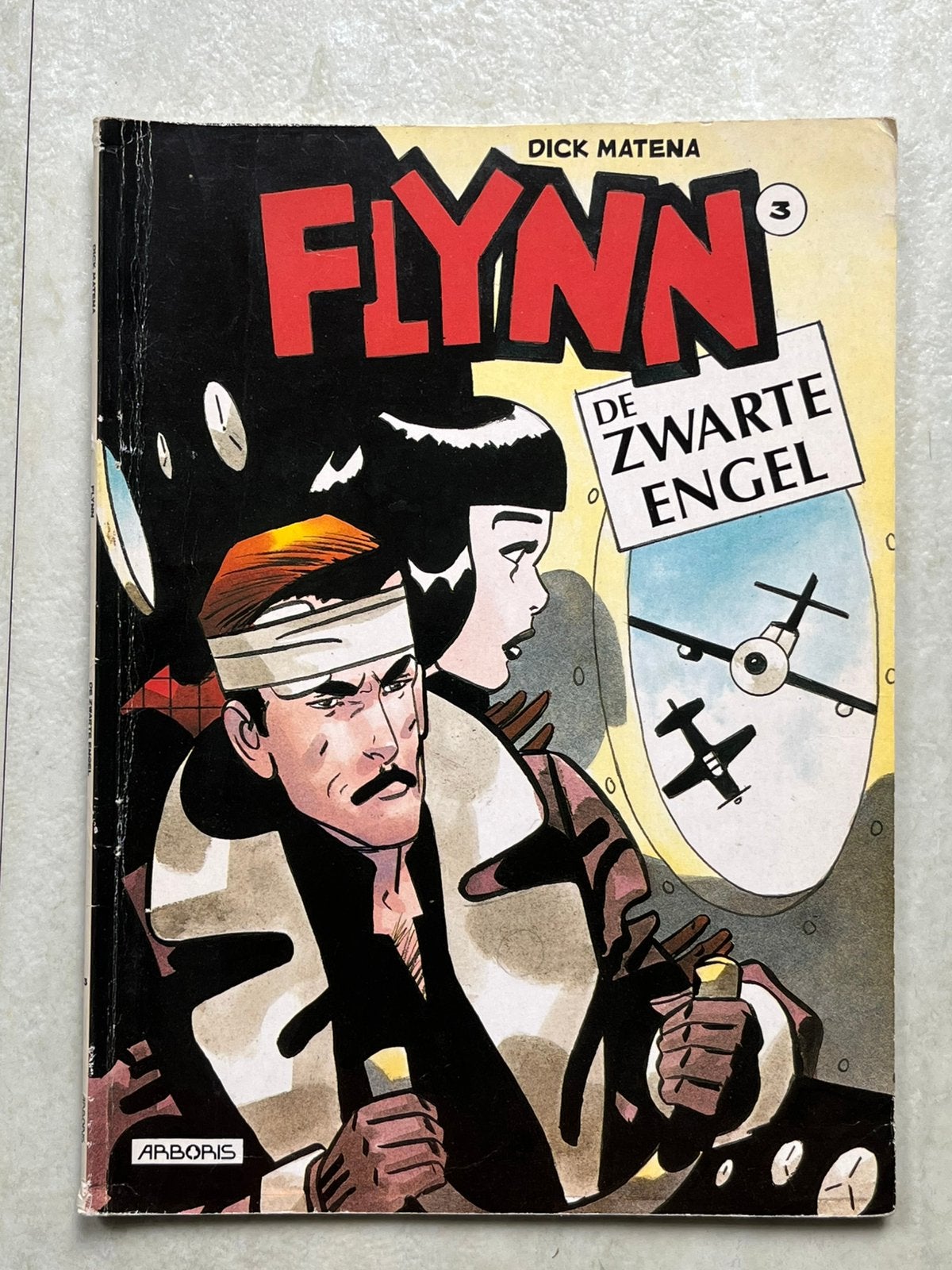 Flynn #3 Dick Matena, Eén stripboek, Ophalen of Verzenden, Gelezen