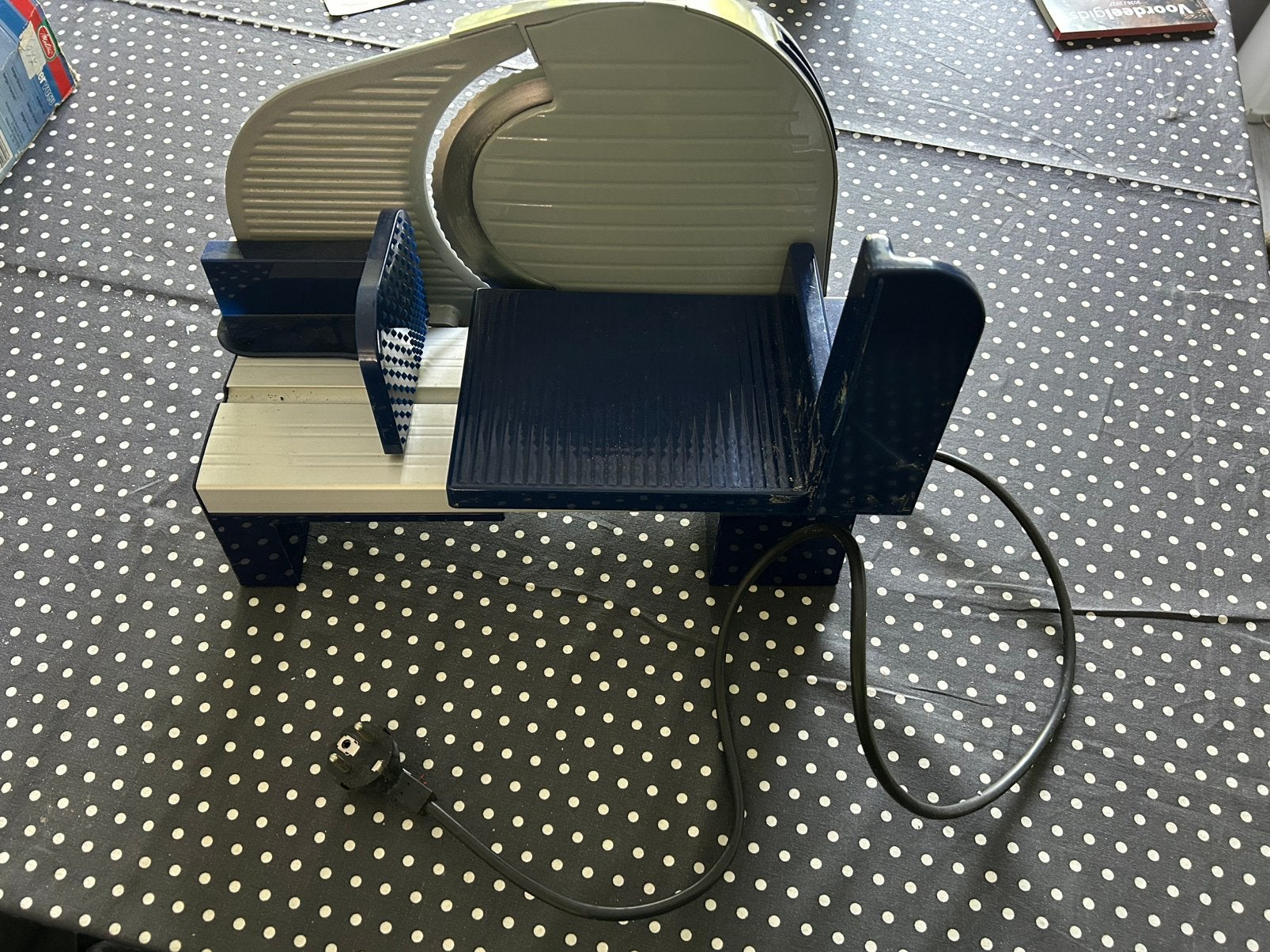 Elektrische snijmachine, Ophalen of Verzenden, Gebruikt